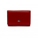 Дамско портмоне ENZO NORI модел CANDY естествена кожа червен